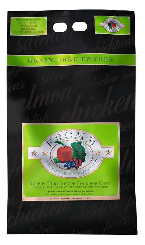 Fromm Four Star Grain Free Cat Food Surf & Turf