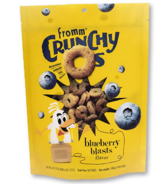 Fromm Crunchy O's Blueberry Blast Dog Treats