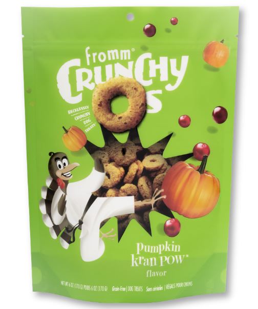 Fromm Crunchy O's Pumpkin Kran POW Dog Treats