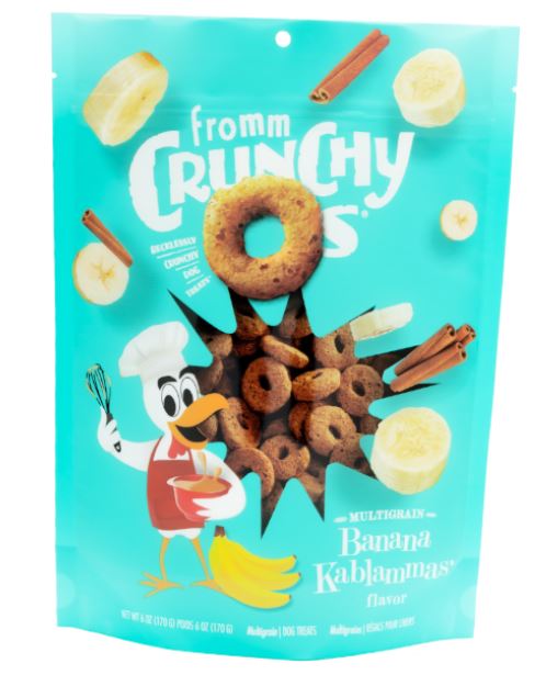 Fromm Crunchy Os Grain, Banana Kablammas