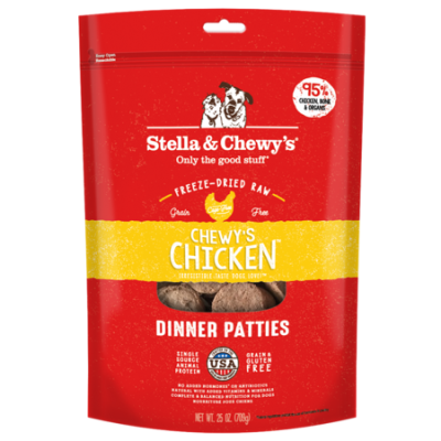 Stella & Chewy's Freeze-Dried Patties for Dogs 25oz