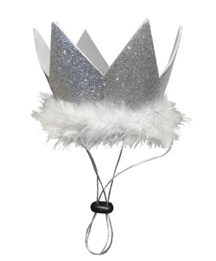 Party Crown, Small, Silver