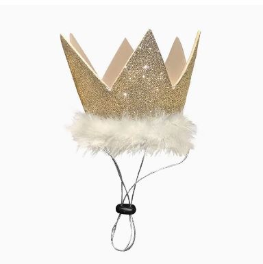 Party Crown, Small, Gold