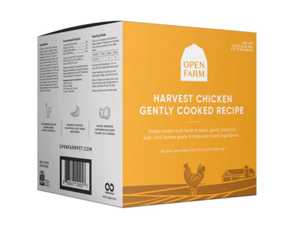 Open Farm Gently Cooked for Dogs 6 Pack 96oz