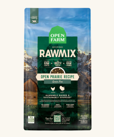 Open Farm RawMix Grain-Free Cat Food Open Prairie Recipe