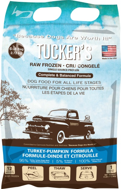 Tucker's Frozen, Turkey & Pumpkin