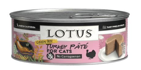 Lotus Cat Pate Turkey and Vegetable Recipe
