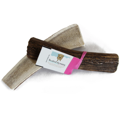 Tuesday's Natural Dog Company Split Deer Antler, Large