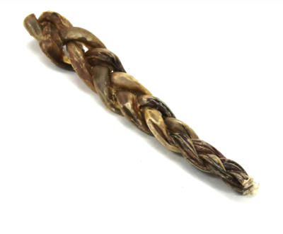 6" Braided Pork Pizzle