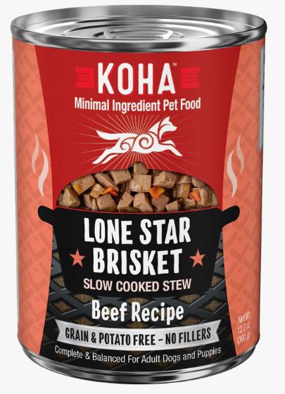 Koha Dog Lone Star Brisket Slow Cooked Stew