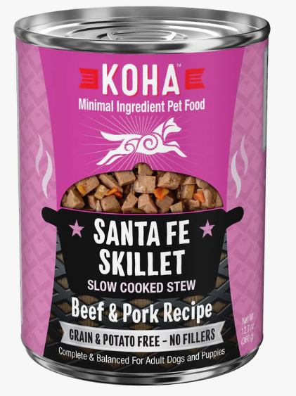 Koha Dog Santa Fe Skillet Slow Cooked Stew