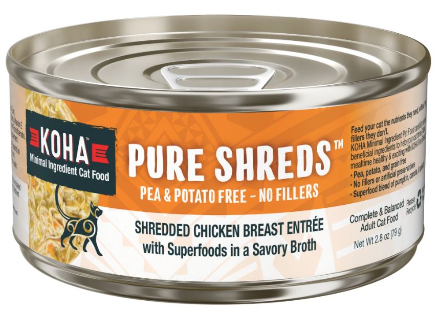 Koha Pure Shreds for Cats-Chicken Entrée
