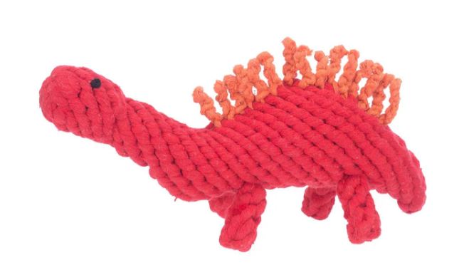 Jax & Bones Stegosaurus Rope Toy