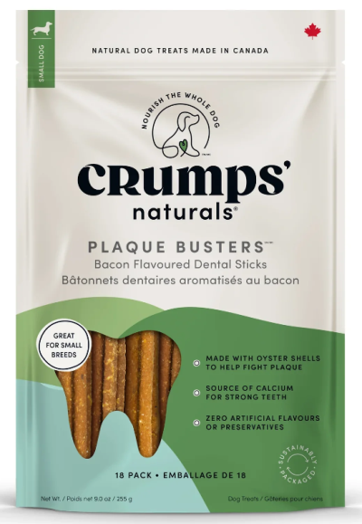 Crumps Plaque Busters, 10pk-Bacon Flavor-