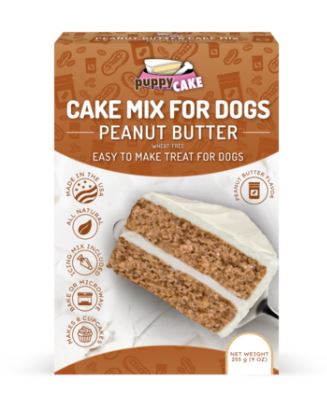 Puppy Cake Cake Mix, 9 oz, Peanut Butter