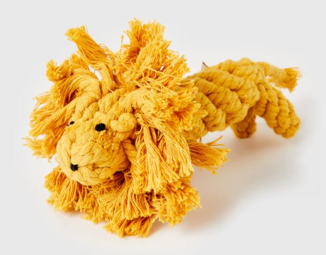 Jax & Bones Larry Lion Rope Toy