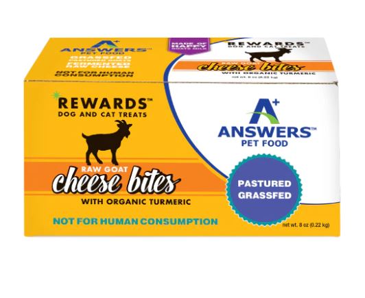 Answers Fermented Raw Goat Cheese Bites Turmeric Flavor 8oz