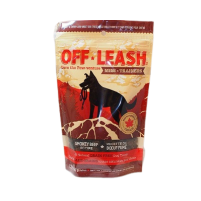 Off Leash Mini Trainers Smoky Beef 5oz