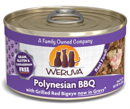 Weruva Cat Classic Polynesian BBQ-Grilled Red Bigeye in Gravy