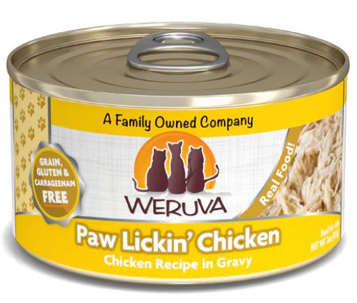 Weruva Cat Classic Paw Lickin' Chicken-Chicken Recipe in Gravy