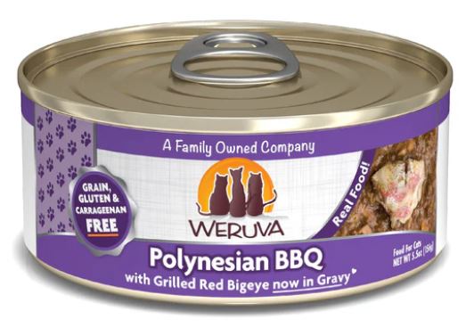 Weruva Cat Classic Polynesian BBQ-Grilled Red Bigeye in Gravy