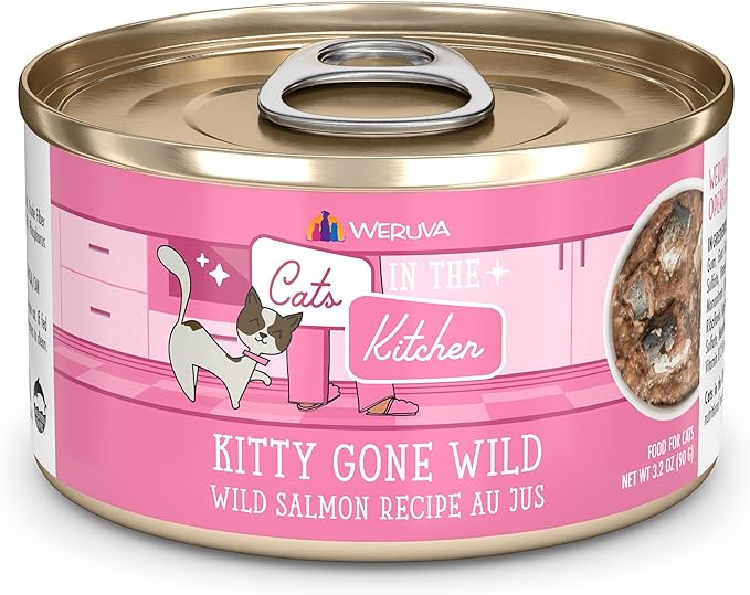 Weruva Cats in the Kitchen Can, 3 oz, Kitty Gone Wild