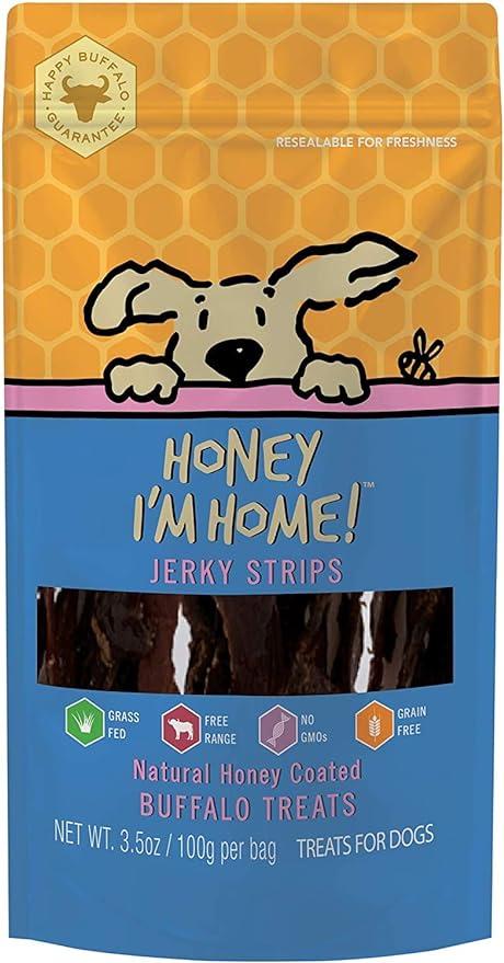 Honey I'm Home Honey Coated Buffalo Jerky (3.5 oz)