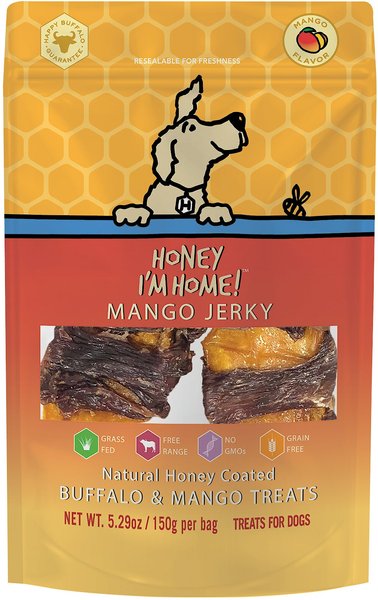 Honey I'm Home Honey Coated Buffalo & Mango Jerky (5.29 oz)