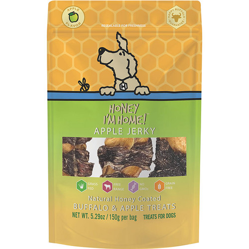 Honey I'm Home Honey Coated Buffalo & Apple Jerky (5.29 oz)