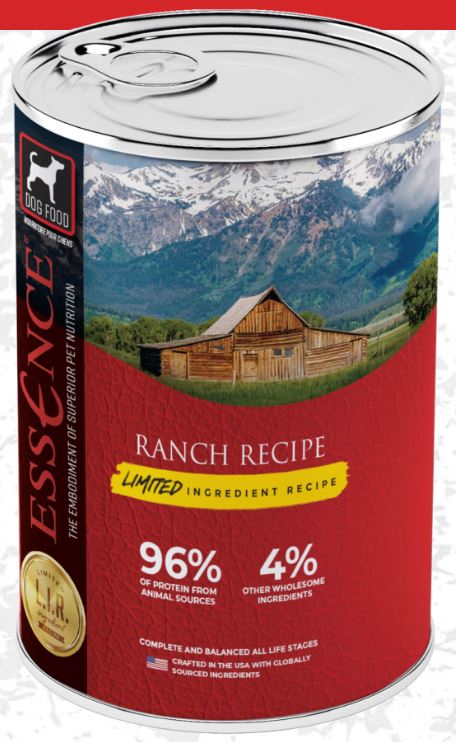 Essence Limited Ingredient Ranch Recipe Dog Food