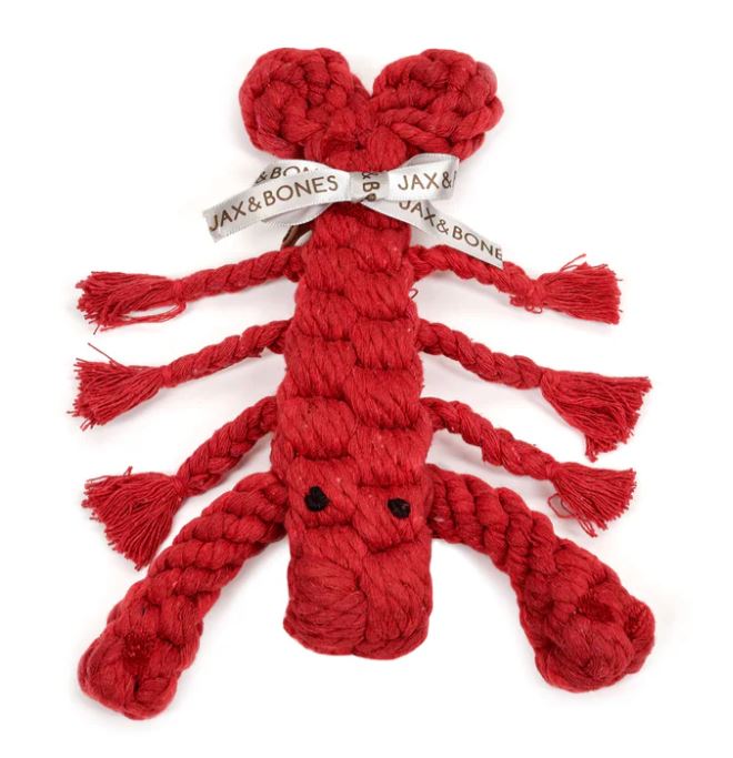 Jax & Bones Louie Lobster Rope Toy