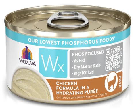 Weruva Cat Wx Phos Focused-Chicken in Hydrating Purée
