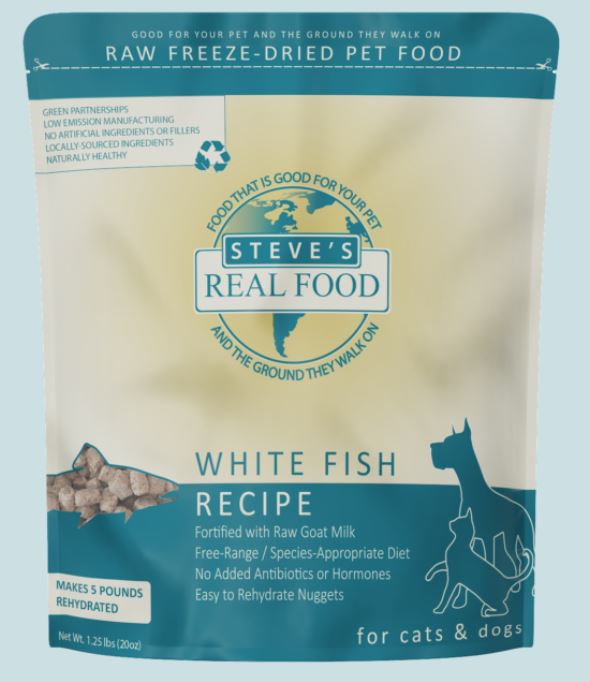 Steve's Freeze-Dried Raw Nuggets for Dogs & Cats, 1.25lb