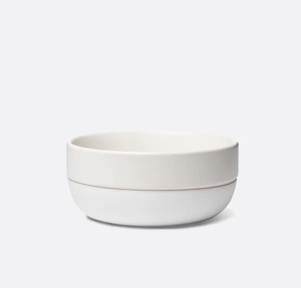 Waggo Cling Dog Bowl-White Small