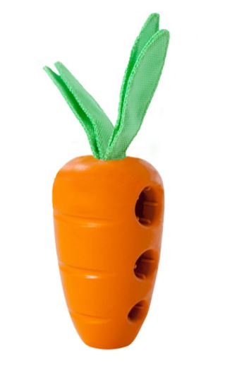 Petstages Carrot Stuffer-Bully Stick Holder/ Treat Dispenser