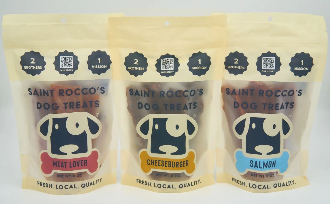 Saint Rocco's Jerky Dog Treats-Salmon