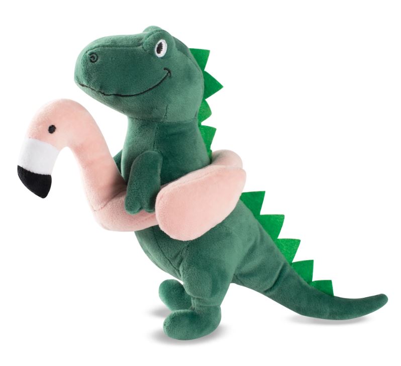 "Pool Time Rex" Plush Dog Toy-Petshop by Fringe Studio