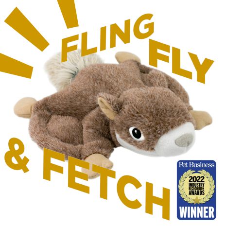 Tall Tails Dog Toy Flying Squirrel