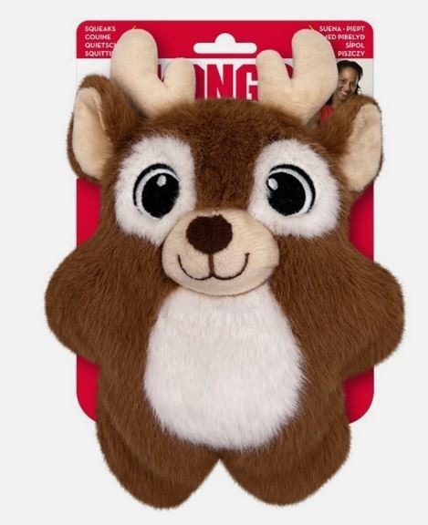 KONG HOLIDAY SNUZZLE REINDEER MD