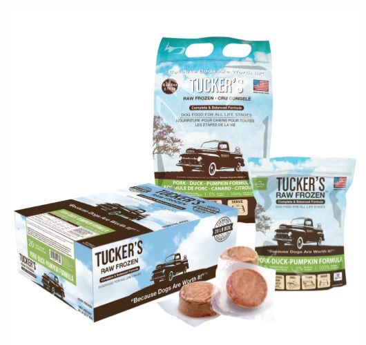 Tucker's Frozen Raw Bulk Patties, Pork, Duck, & Pumpkin