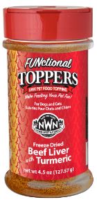 Northwest Naturals Freeze-Dried Topper-Beef Liver with Turmeric