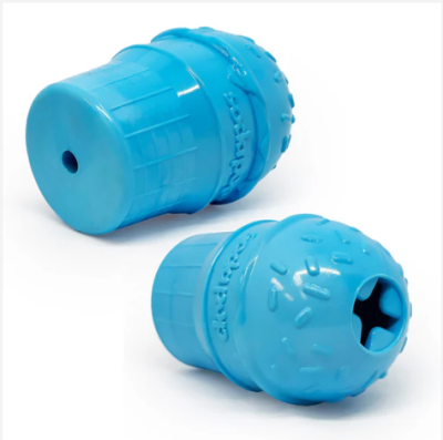 Ice Cream Cone Durable  Rubber Chew Toy and Treat Dispenser