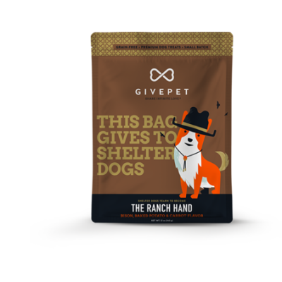 GivePet Dog GF Treat Biscuit Ranch Hand