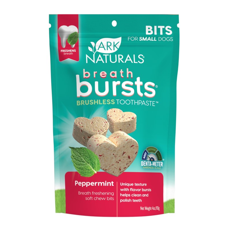Breath Bursts 4oz-Peppermint Bits-For Small Dogs-