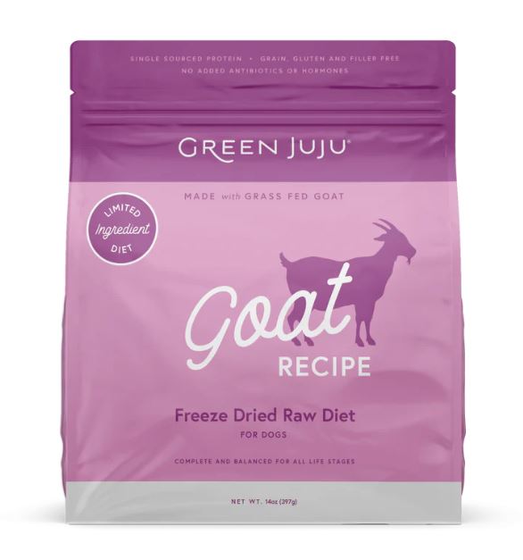 Green Juju FD Raw Diet Goat 14oz-Goat