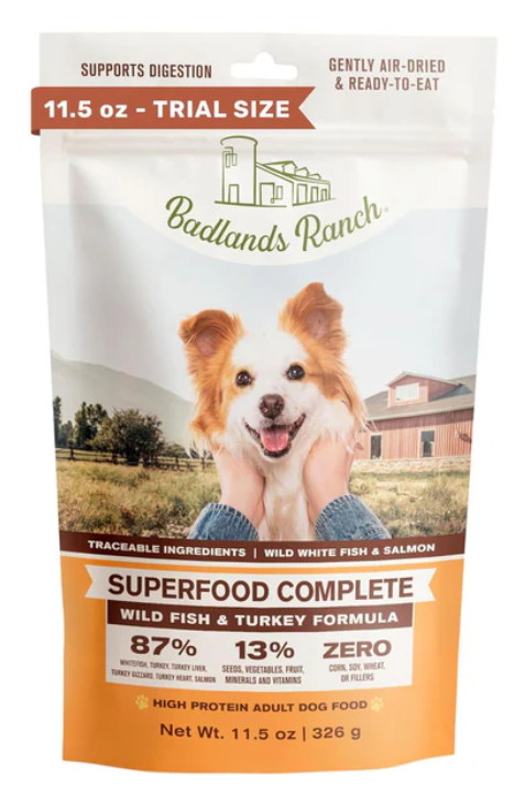 Badlands Ranch Air Dried Wild Fish & Turkey