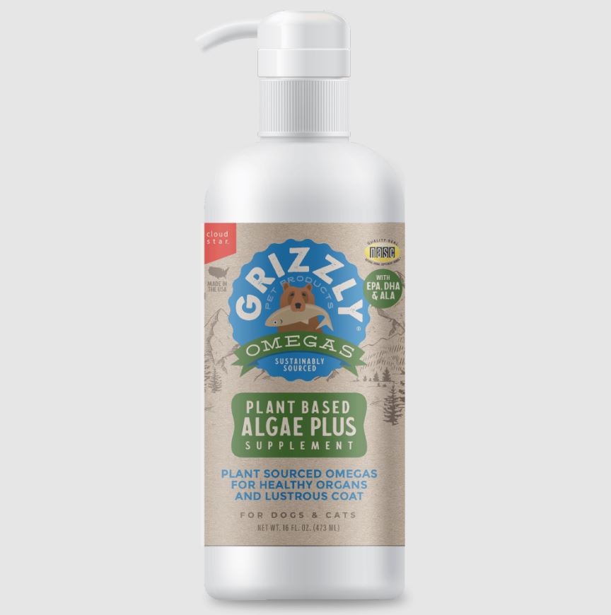 Grizzly Algae Plus Oil Supplement, 16oz