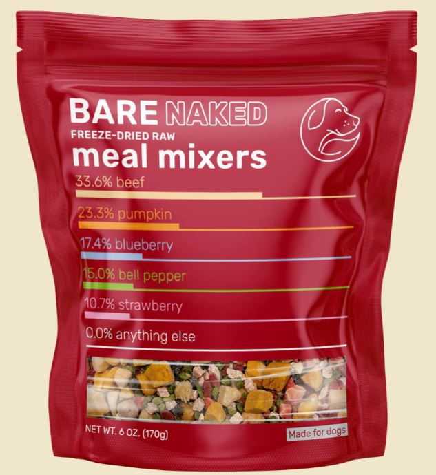 BARE MEAL MIXERS TOPPER 6OZ-BEEF
