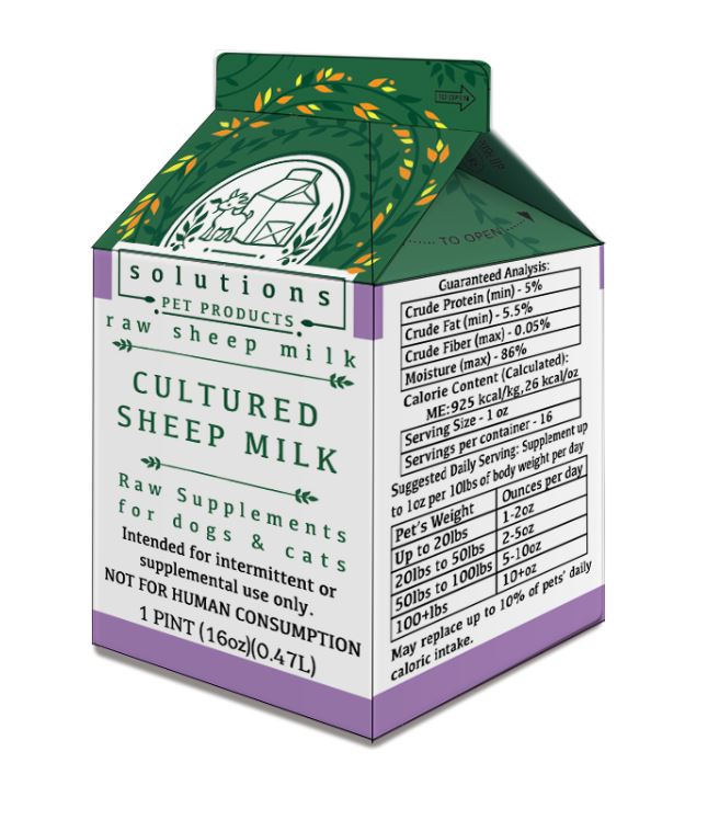 Solutions Cultured Sheep's Milk