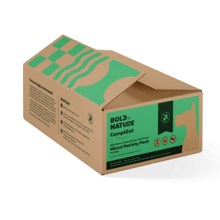 Bold By Nature Dog Frozen Variety Bulk 18lbs-Variety (Chicken, Pork & Beef)